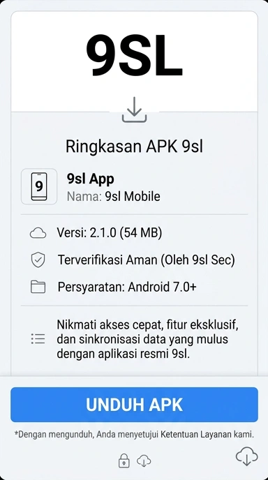 Tampilan halaman APK 9sl