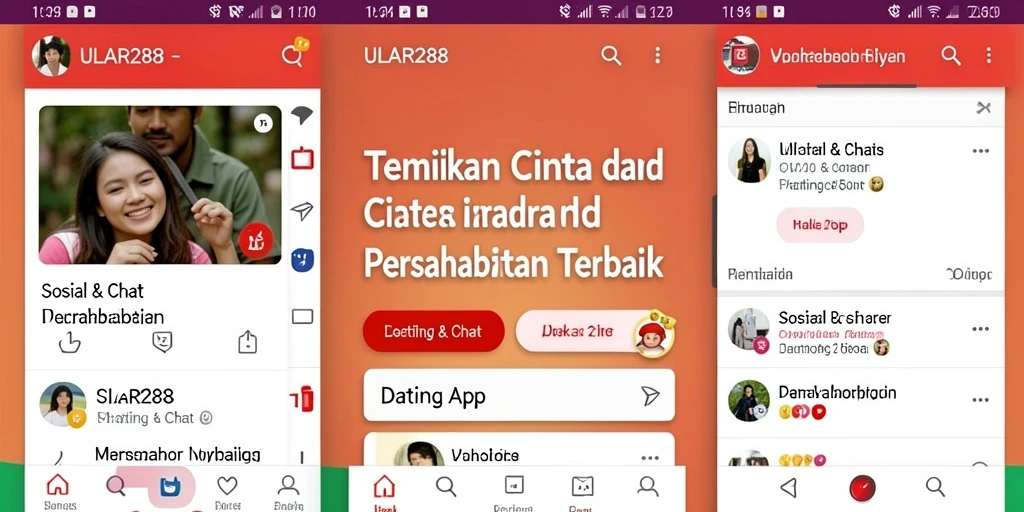 Tampilan antarmuka ULAR288 yang modern dan intuitif.